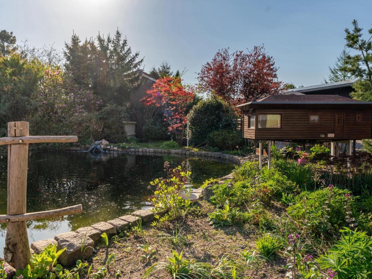 Villa Tiny House Kuifmees Hulshorst Exterior foto